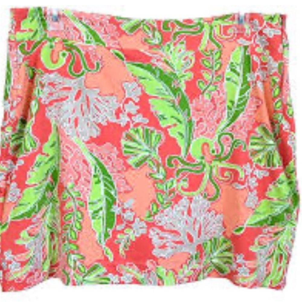 Women’s Sunsets & Sweet Tea Tropical Cruise Resort Golf Stretch Skort Size 10